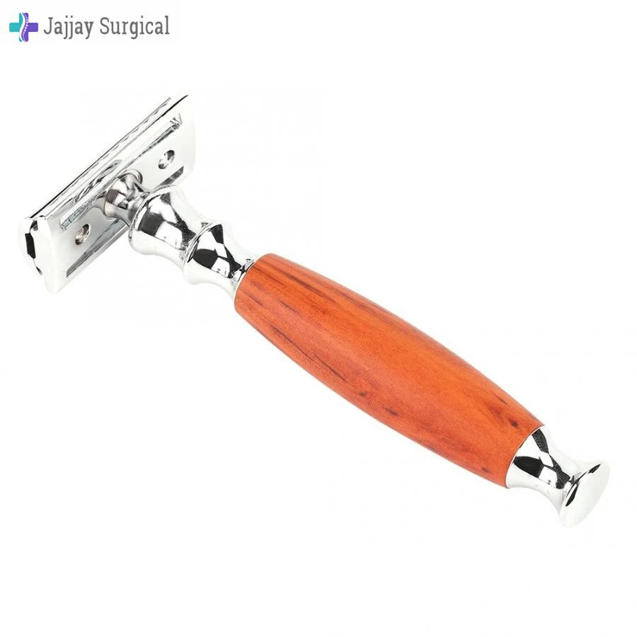 Ручка классической безопасной бритвы с двойным краем дешевая качественная прямая бритва одним лезвием для лица тела Мужской подмышек