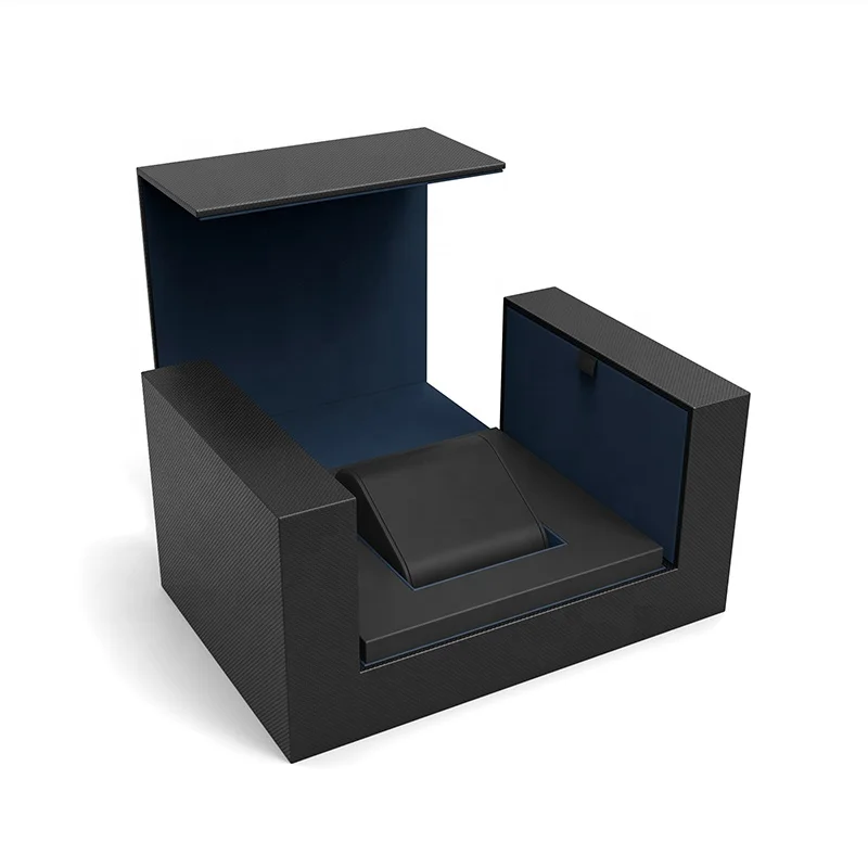 Специальная бумага с логотипом на заказ, черная коробка для часов с логотипом на заказ, бумажная коробка для часов с логотипом на заказ