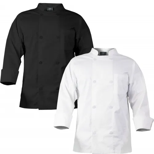 Whole sale New Design uniforms Custom Men Chef Uniform Low Cost Chef jacket Designer Kitchen Uniform