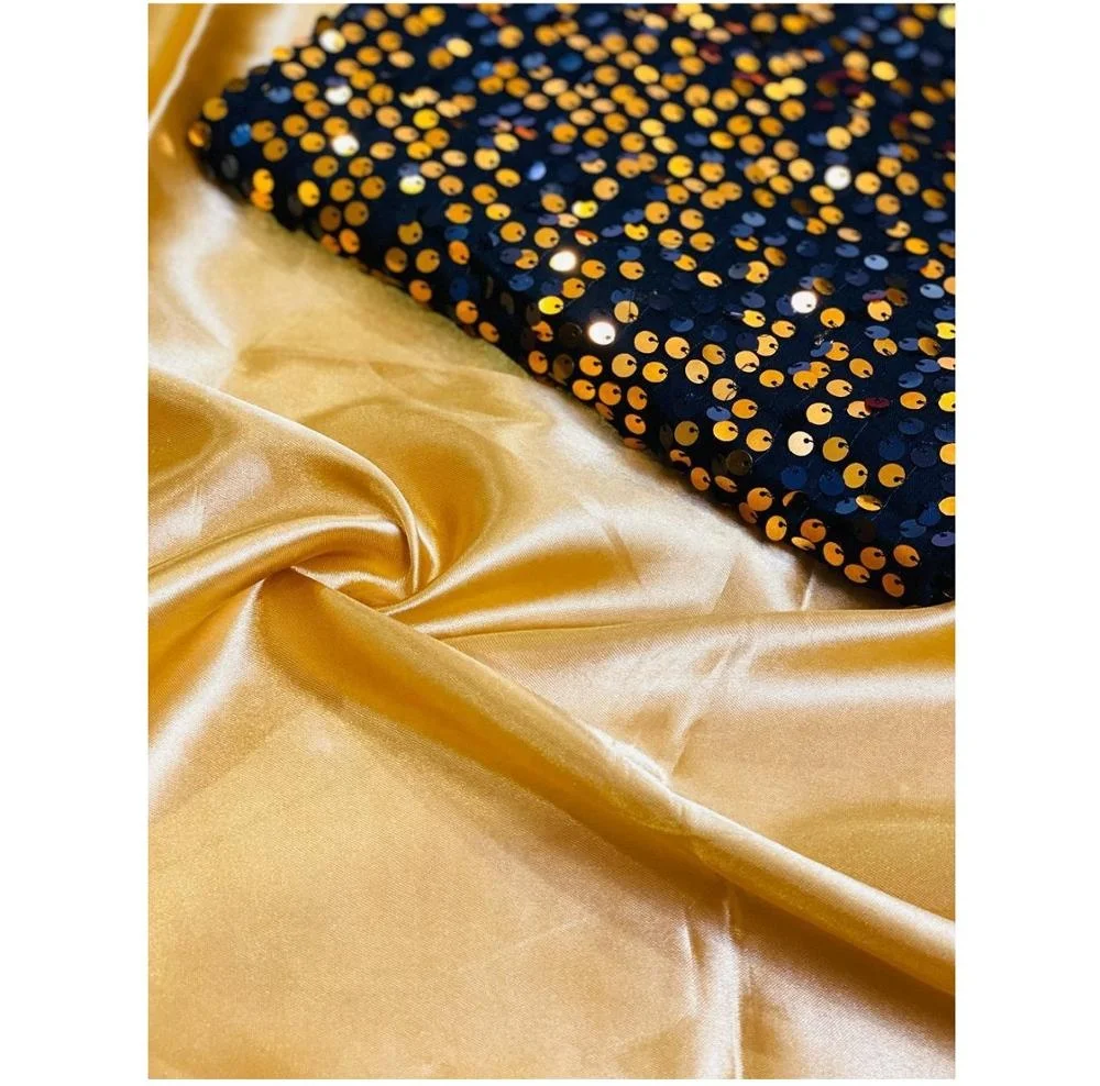 New trending  Casual l wear satin silk saree with blouse piece indian women wear sari low price wholesale surat