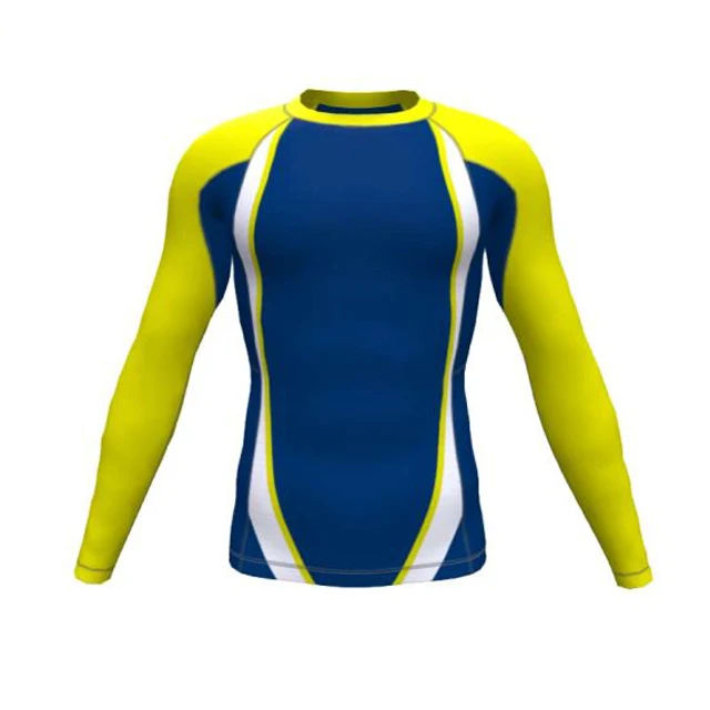 2021 High Quality Short Sleeve Men Swimming Rash Guard  Compression Tops Wholesales Men T Shirt MMA Rashguard