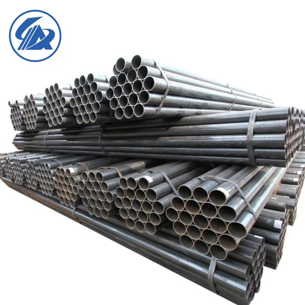 Стандарт ASTM A500 BS1387 GB3091 ASTM A53 EN39 черная обожженная стальная труба завод и производители