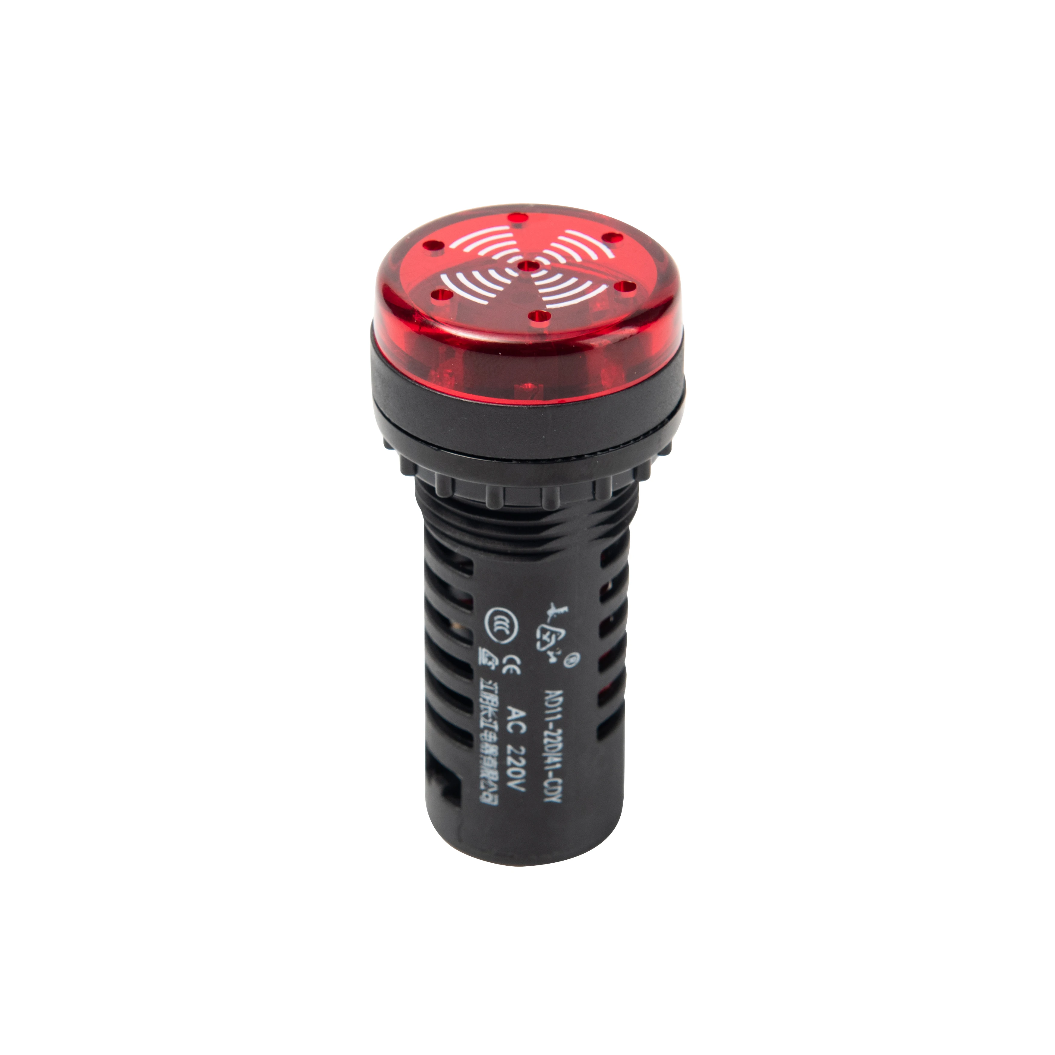 AD11 series 12/24/48/110/220v buzzer function red signal light