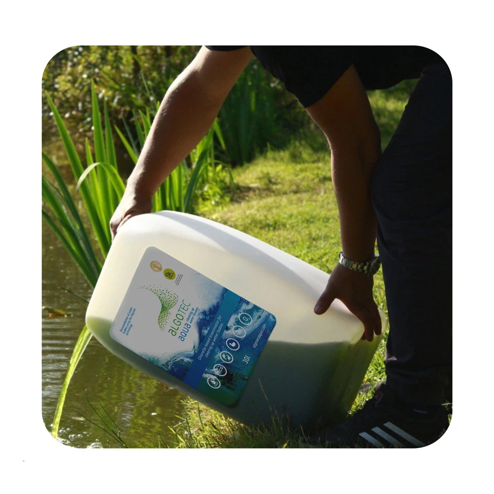 
 Органические жидкие клетки хлореллы для очистки воды и уменьшения бактериального загрязнения, гарантированно 100% результатов  