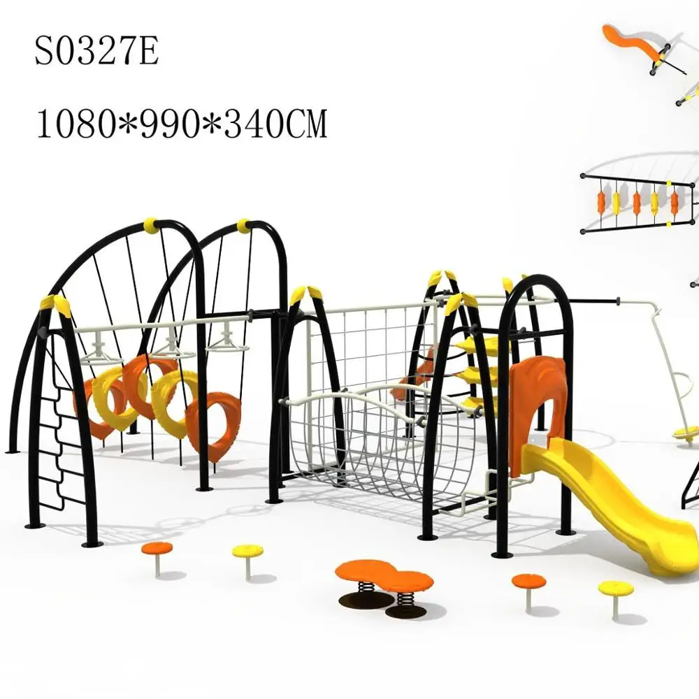 Children Outdoor Recreation Amusement Park Play Climbing Playground for Parks and Community