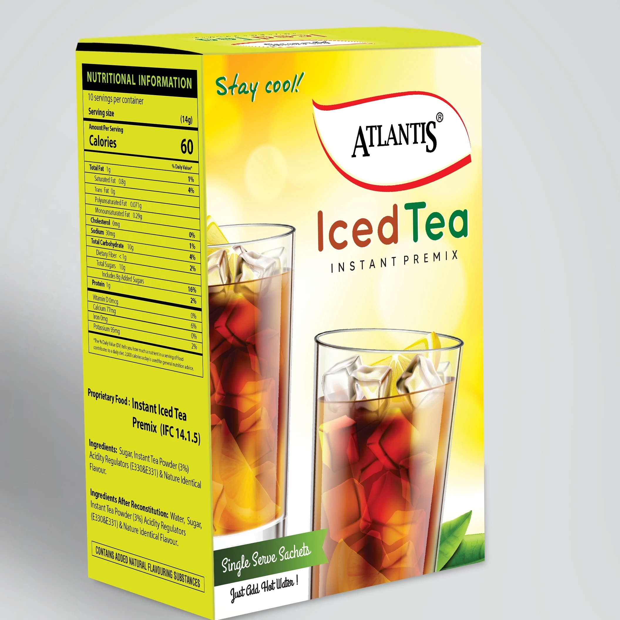 
 OEM-образцы смешанного фруктового холодного чая  