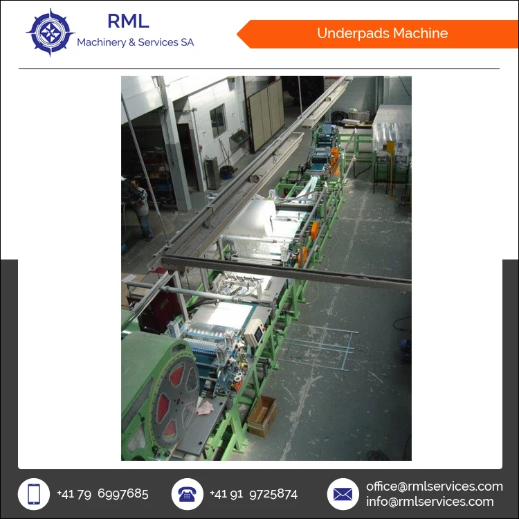  Proven Quality Underpads Manufacturing Machine from Technology Leaders