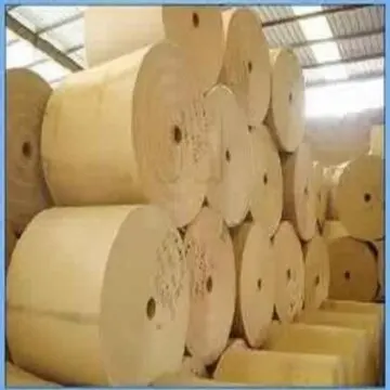 45gsm to 330gsm Brown White PE or Silicone Coated Kraft Paper Jumbo Roll