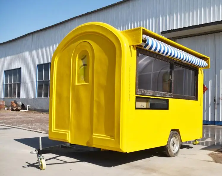 10% discount 2018 domestic village active demand mobile food truck for sale with super