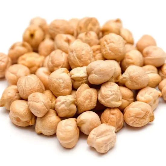 Lots of carbohydrates nutritious Pure natural organic mexican chickpeas