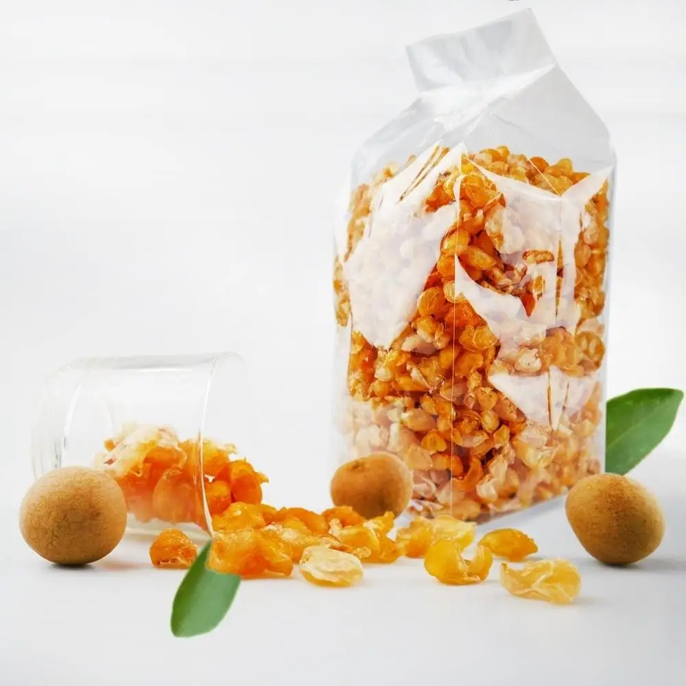 Wholesale Golden Dried Longan 5A, 4A 3A and Broken Dried Fruit Tea Organic OEM Thailand