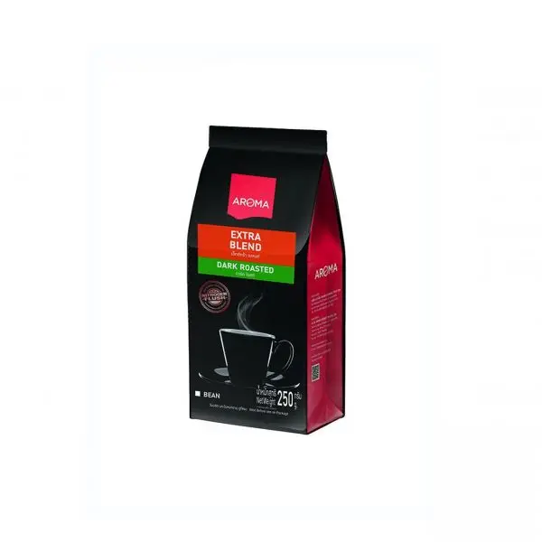 100% Robusta 250g Dark Roasted Coffee Beans From Thailand