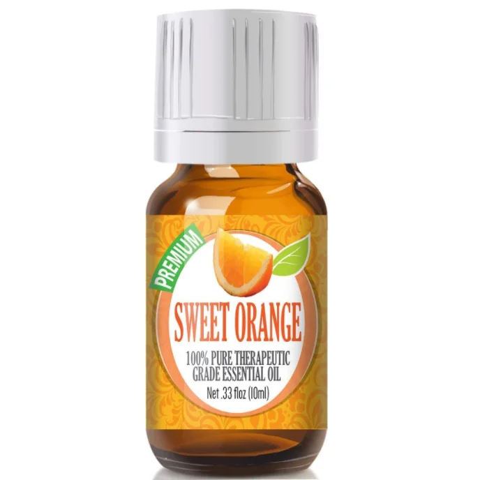 Healing Solutions Sweet Orange Essential Oil 100% Pure Therapeutic Grade Sweet Orange Oil