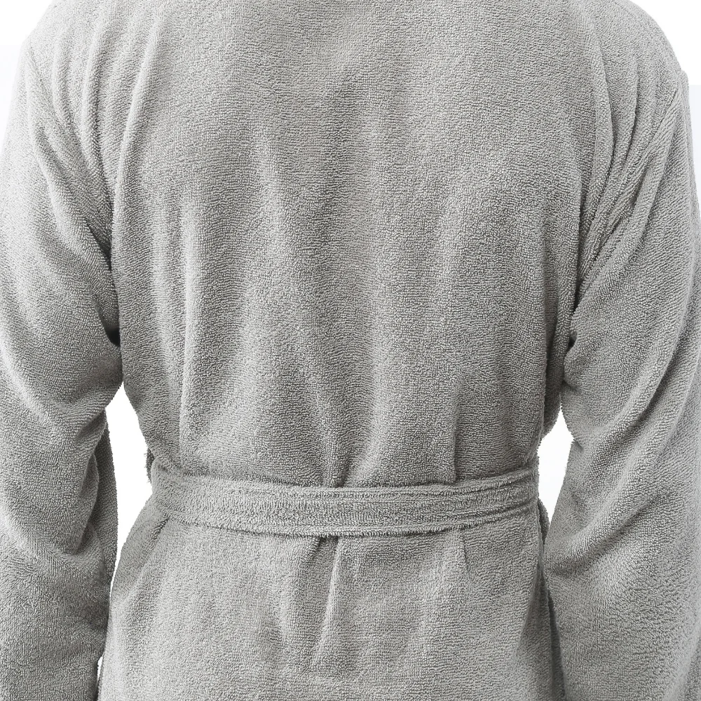 OYA HOME Unisex Long Terry Shawl Collar, Spa Robe for Women and Men, Unisex
