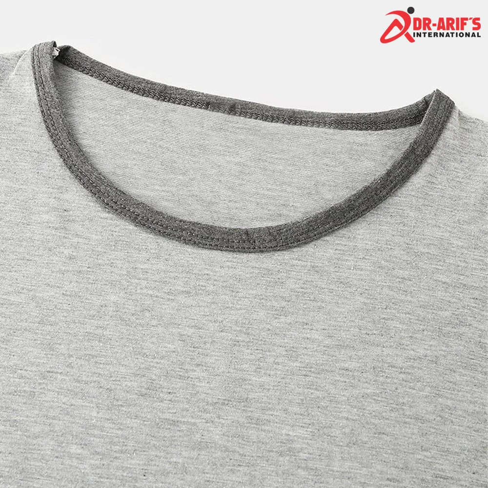 Футболка мужская хлопковая оверсайз черно-белая рубашка с вышивкой логотипа в стиле хип-хоп унисекс без рисунка