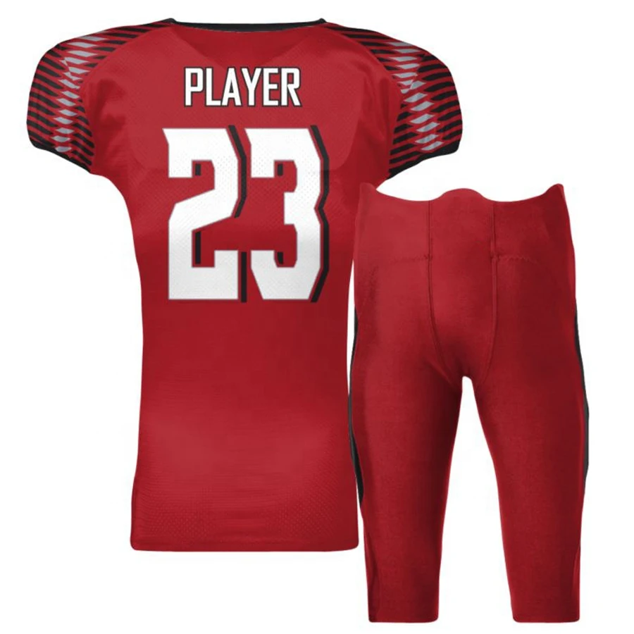 Wholesale Youth American Football Jersey Latest Designs with Printed Techniques Sports Wear for Adults