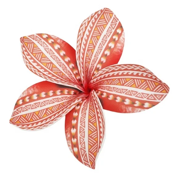 Лидер продаж, товар из Таиланда, Плюмерия, франжипаус, цветок из пенопласта с уникальным рисунком кисти, модные аксессуары