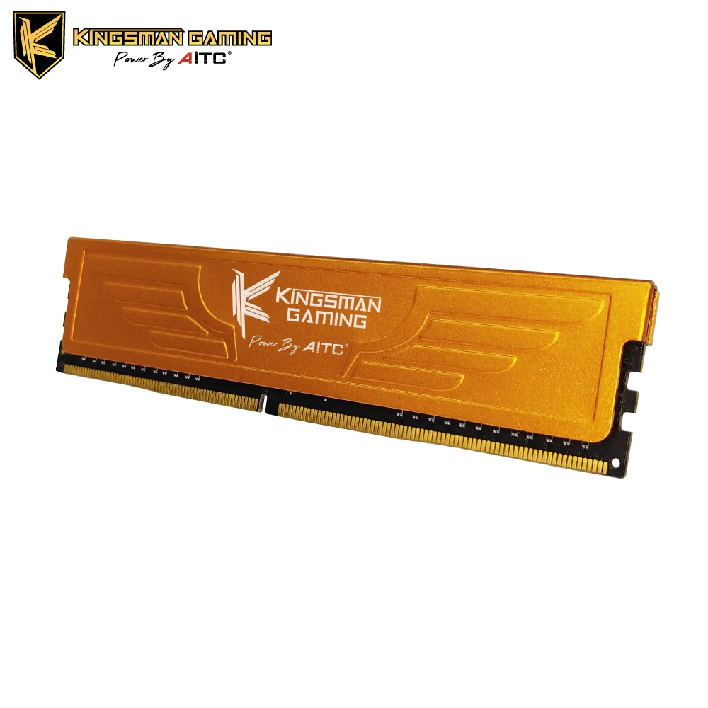  16 Гб ОЗУ ddr 4 2666 МГц игровая память с золотым