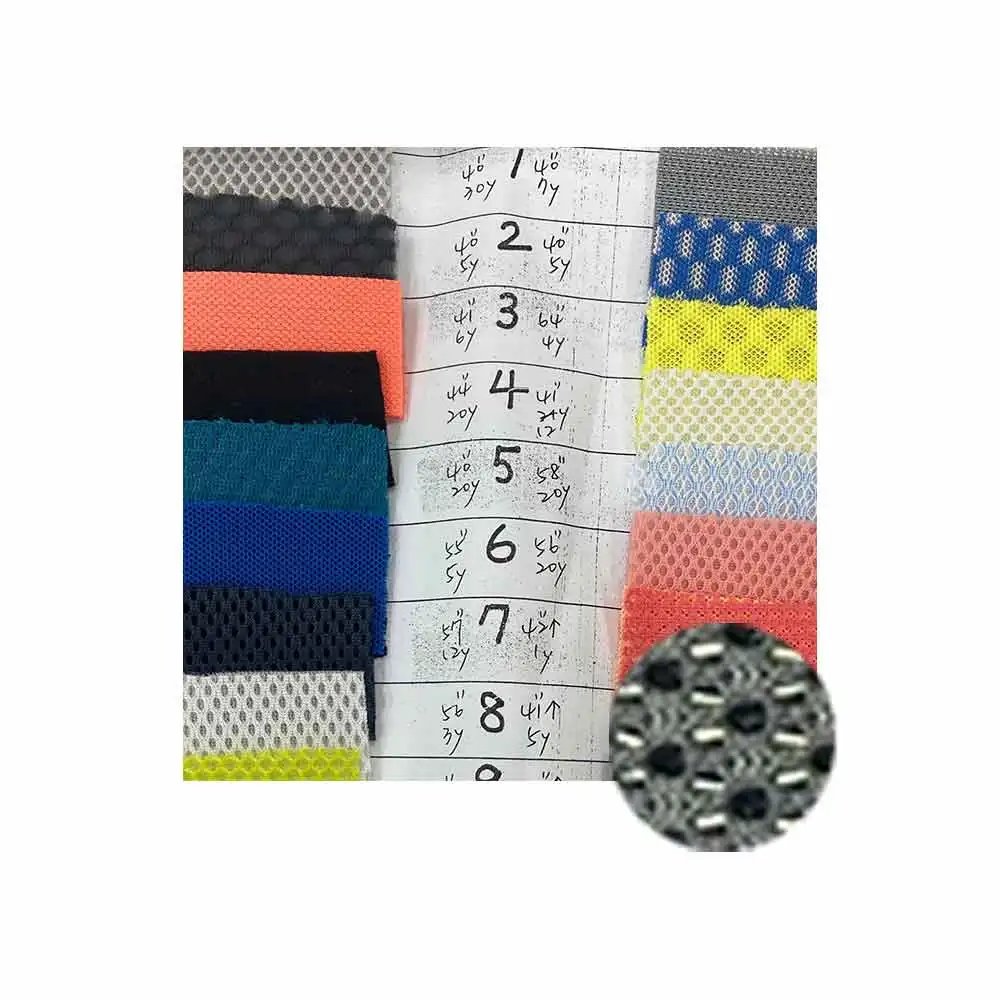 Сетчатая 3d Ткань, Полиэстер, жесткая сетчатая ткань для шляп, кепок, сумок, рюкзаков