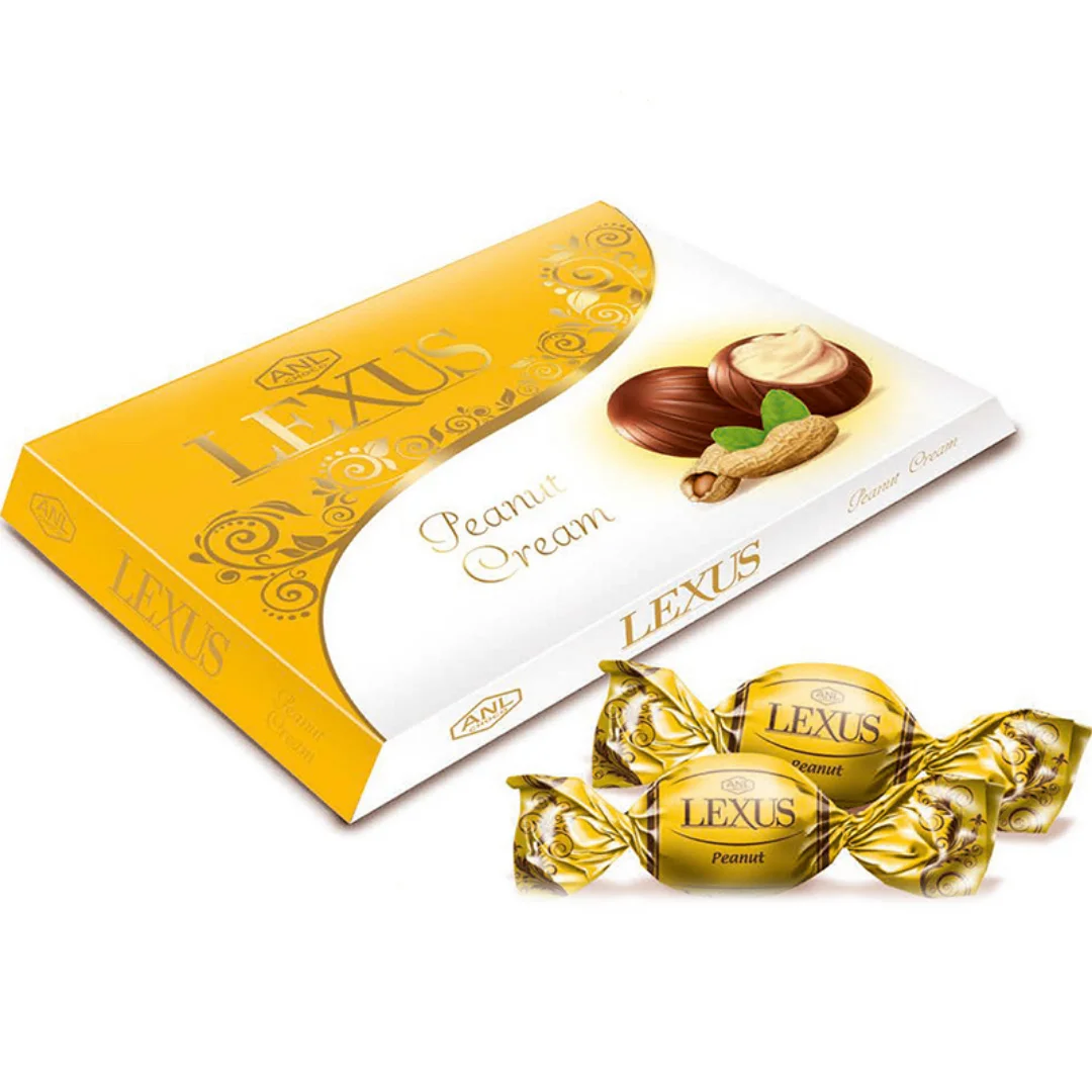 Milk Chocolate Bars With Peanuts Cream 150g Candy