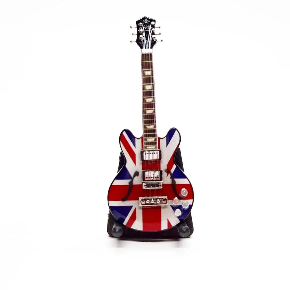 Miniature guitar car dashboard decoration