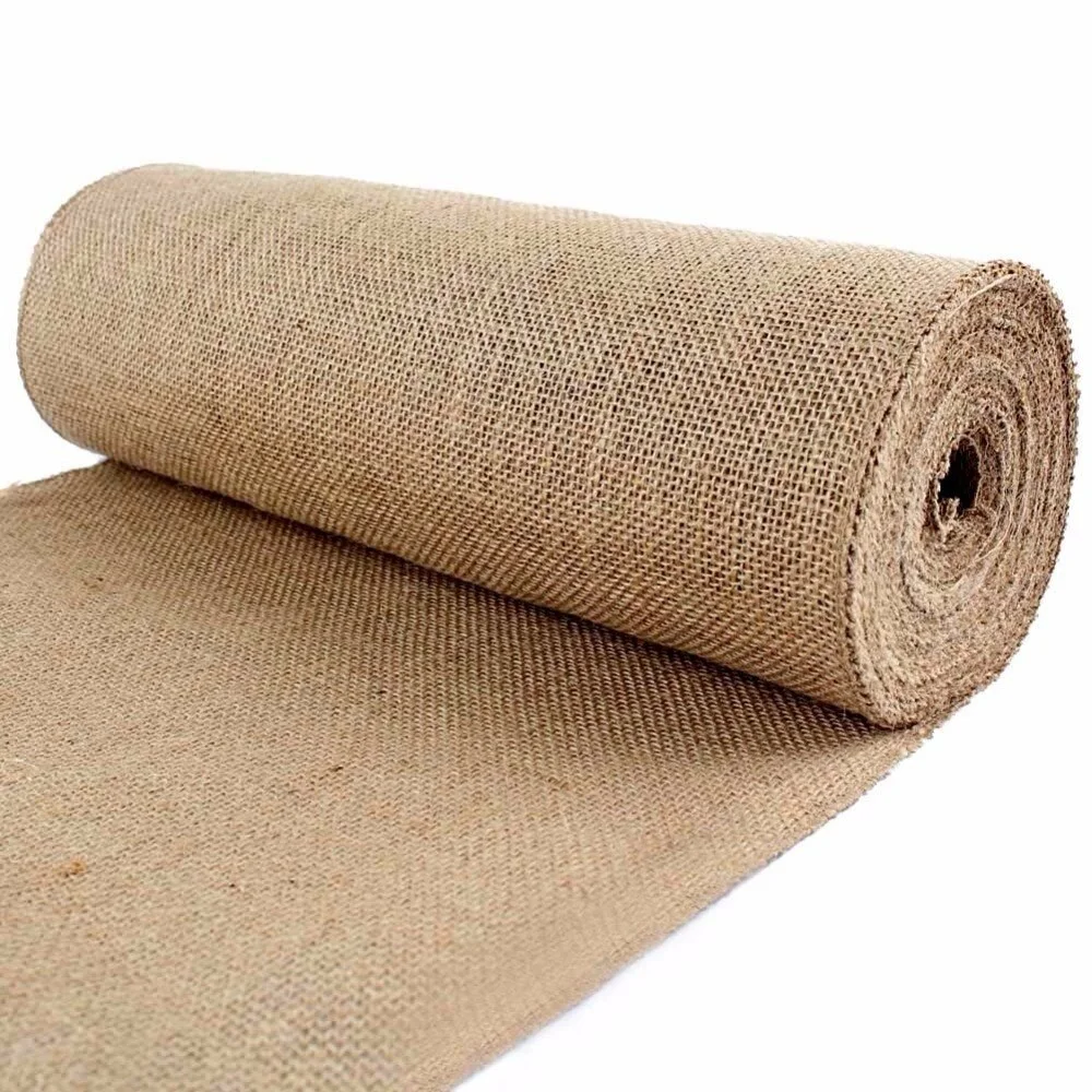 Wholesale Factory Eco Friendly Jute Fabric Natural Color Hessian Jute Cloth from Bangladesh