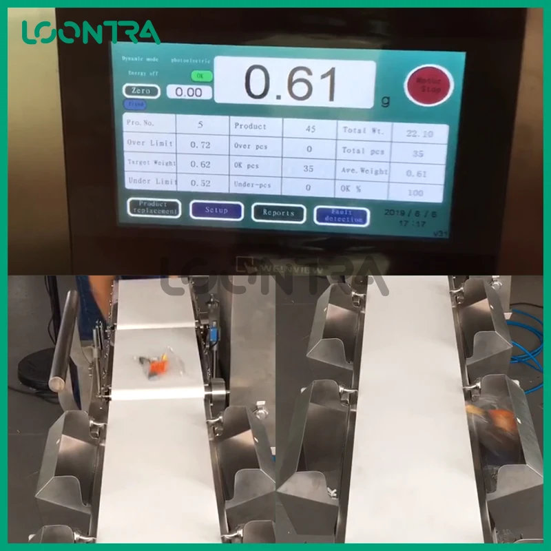 Automatic check digital weight checking machine