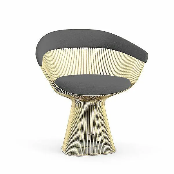 Кресло для отдыха замшевое сиденье блестящее Латунное покрытие гальваническое лидер продаж по оптовой цене из Индии