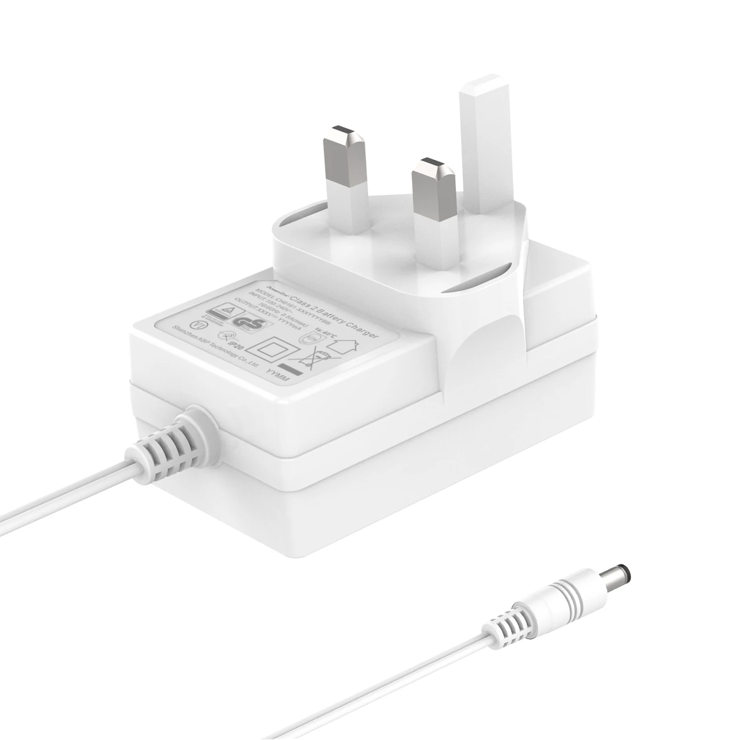 Factory Input Ac 100-240v   AC-DC Output  8.4V 9V 12V 14.4V 24V  portable charger for rechargeable Poli buit-in led light