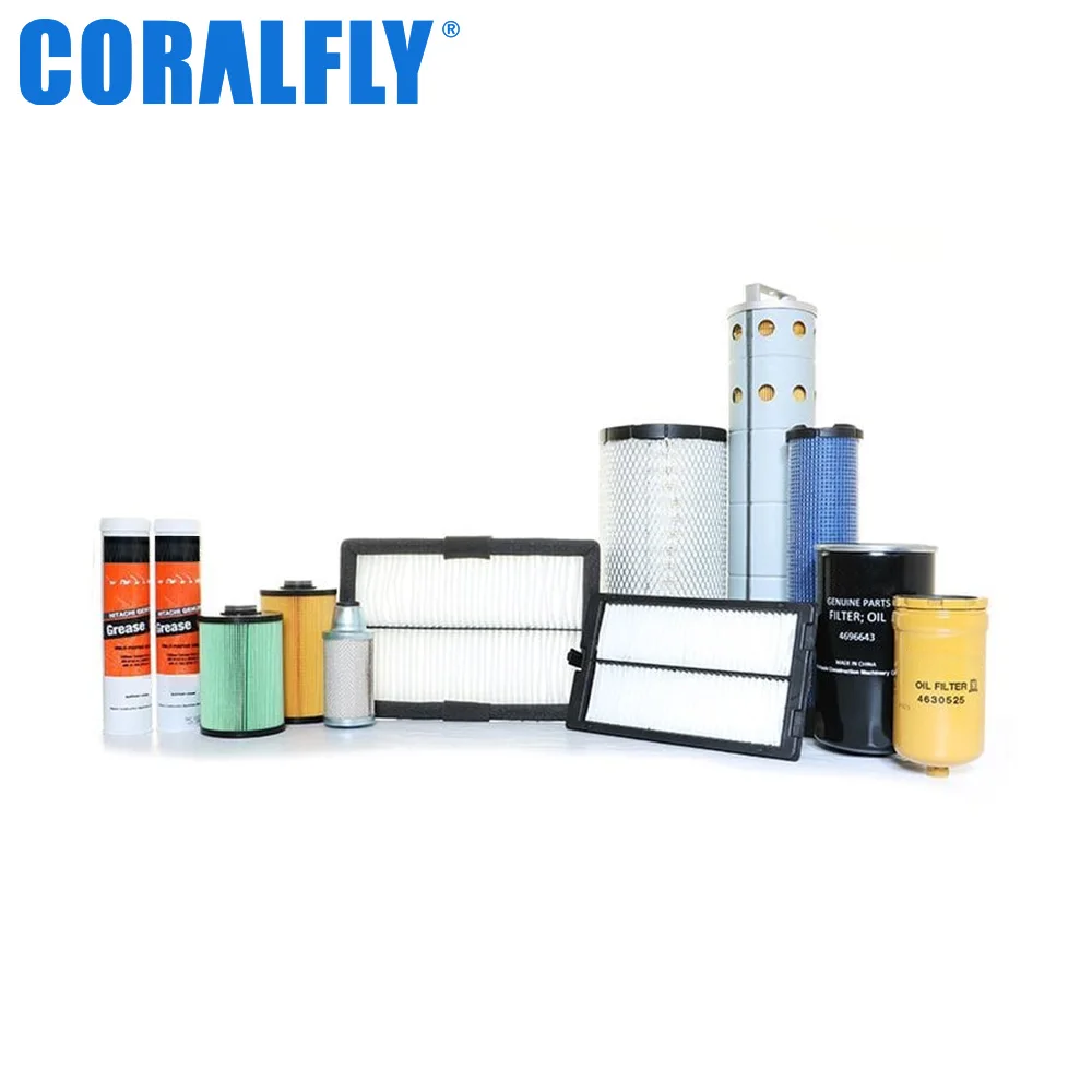 Масляный фильтр Coralfly 4630525 4630525HCS 4658521 4484495 4448336 для основного фильтра Hitachi ZX200