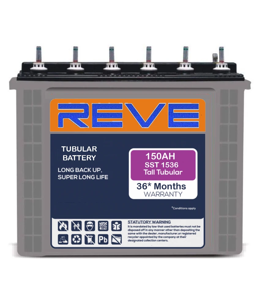Reve Best Wholesale Battery For Solar High Performance sealed Tubular Battery Deep Cycle 12V 150AH Low Maintenance for Comoros