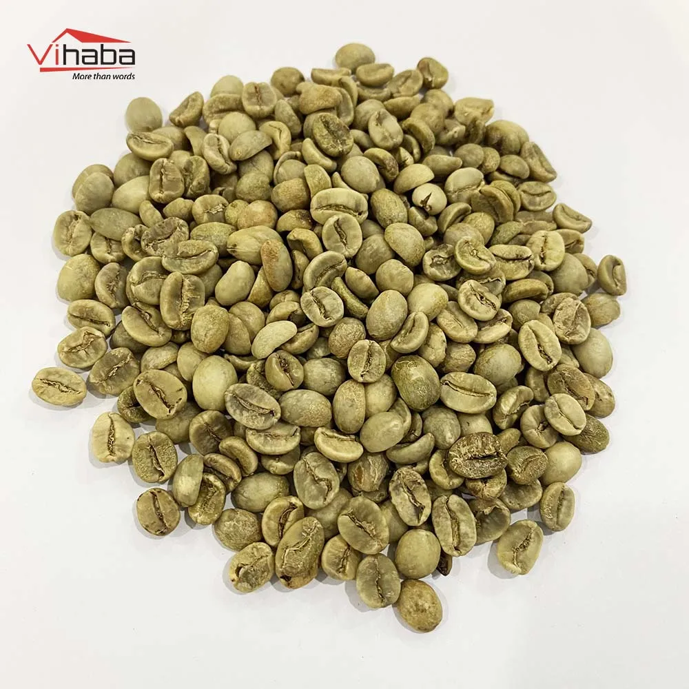 Ready to ship green coffee beans robusta pure coffee pack kopi robusta espresso coffee