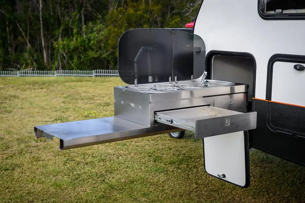 Mobile House RV Camping Caravan Trailer Travel Camper for sale