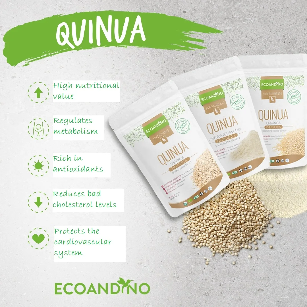 
250G Peru High Quality High Protein Organic White Quinoa 