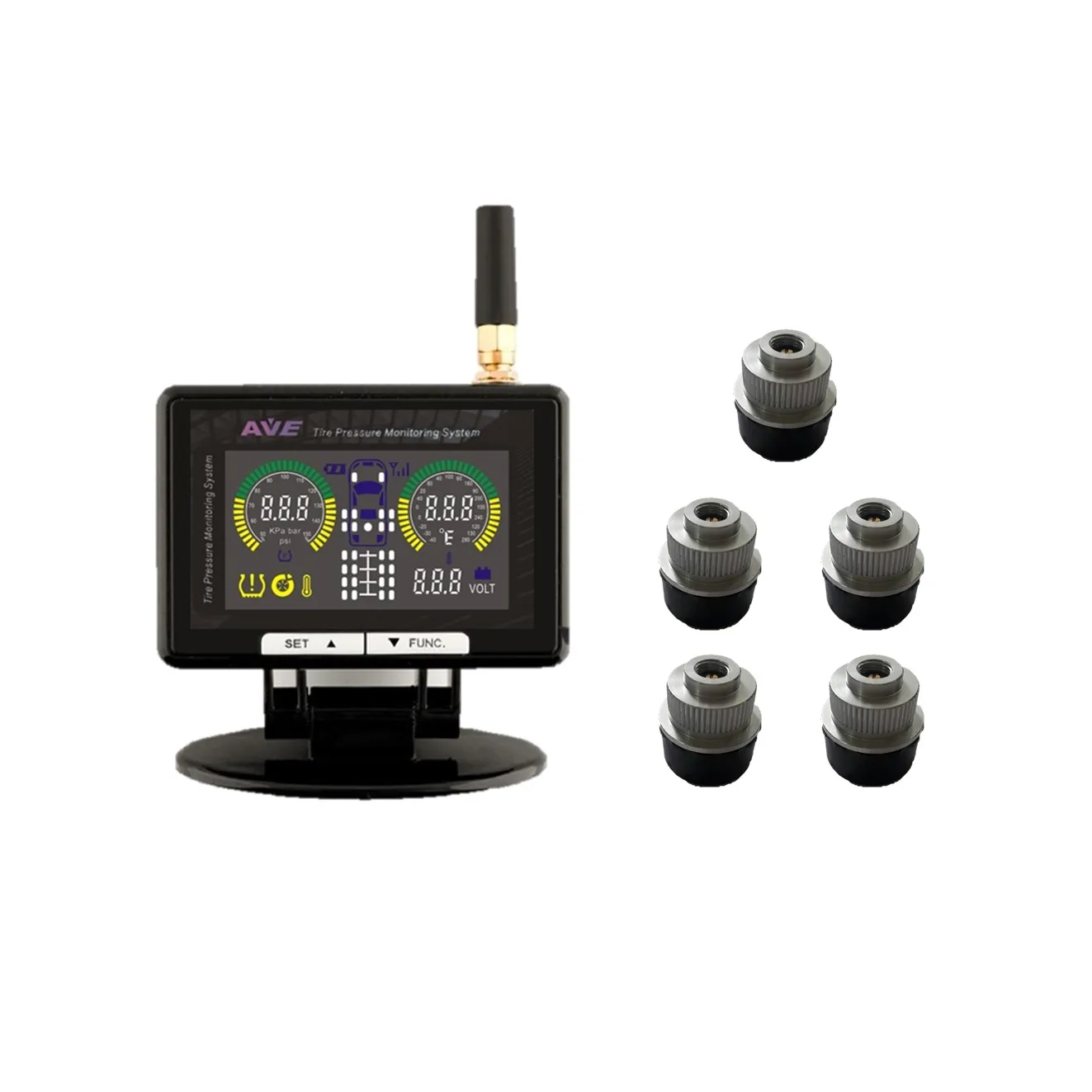 5 Wheels Wireless TPMS