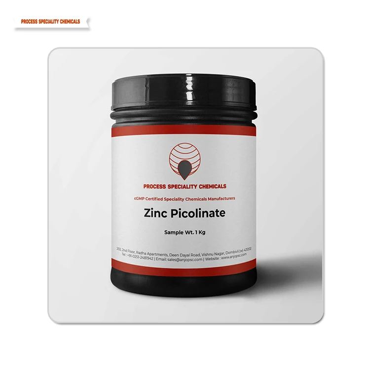
Best Selling Pharma Grade API Chemical 17949-65-4 Zinc Picolinate at Best Price 