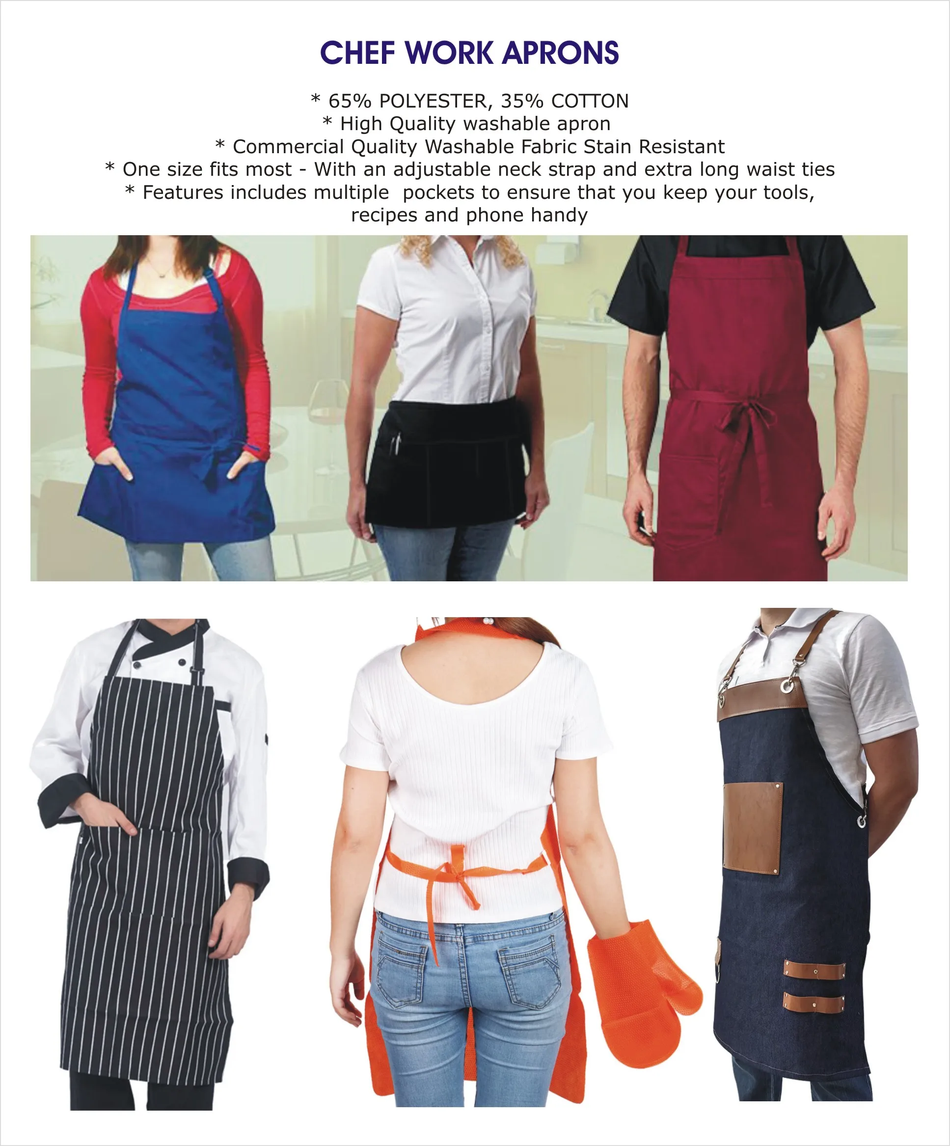 Cheap Price High Quality  Restaurants Service Uniforms or Catering staff Hotel Concierge wears clothing in Cotton Twill fabric