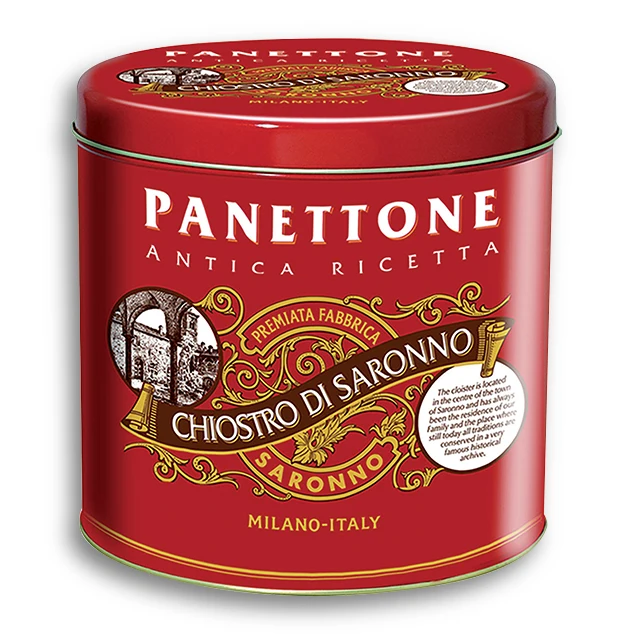  Panettone классический металлический жестяной 1000