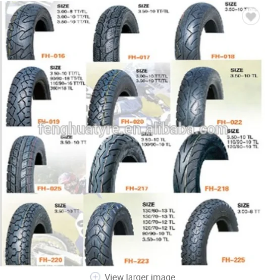 
Qingdao factory motorcycle scooter tyre 350-10 