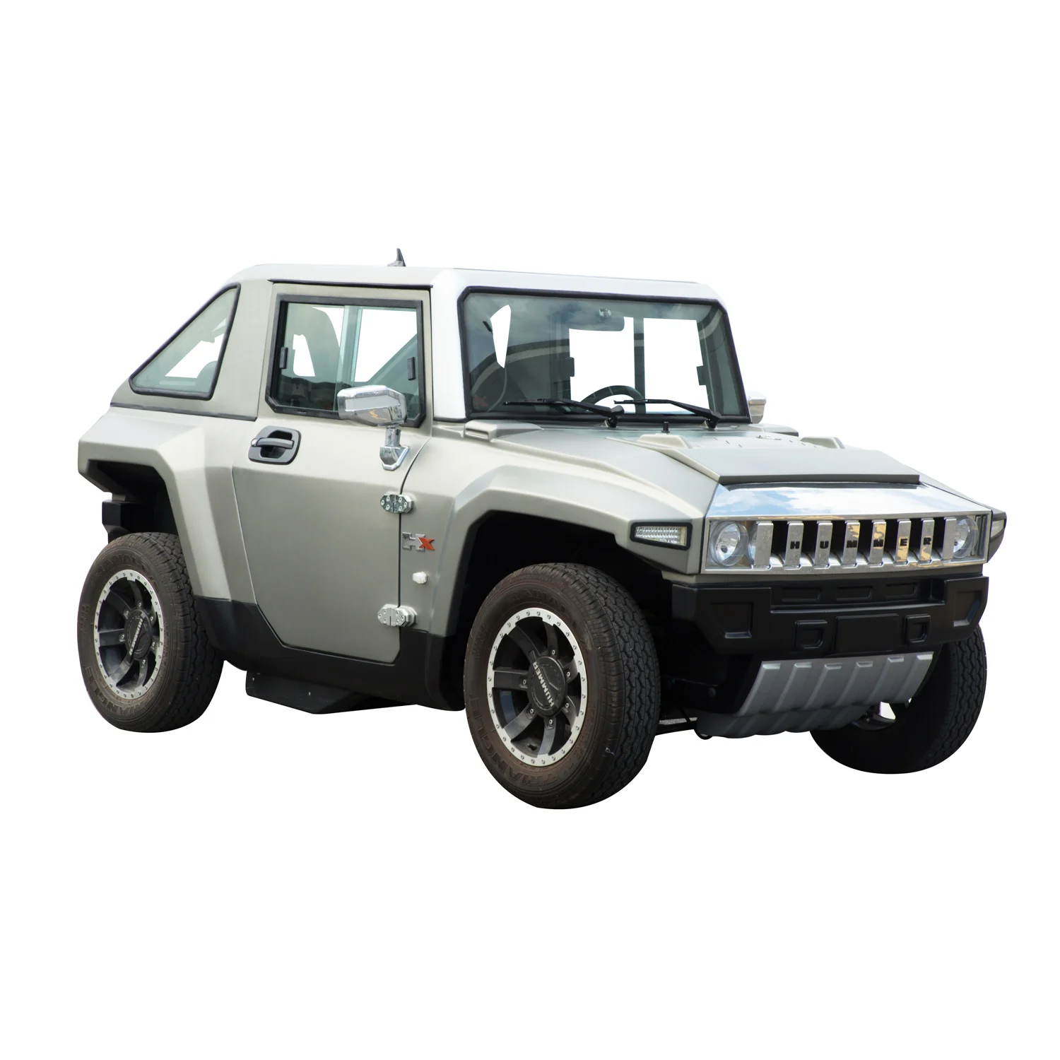 
ORIGINAL Hummer 2 seats Electric vehicle battery car with A/C cabin ready to ship by DHL 