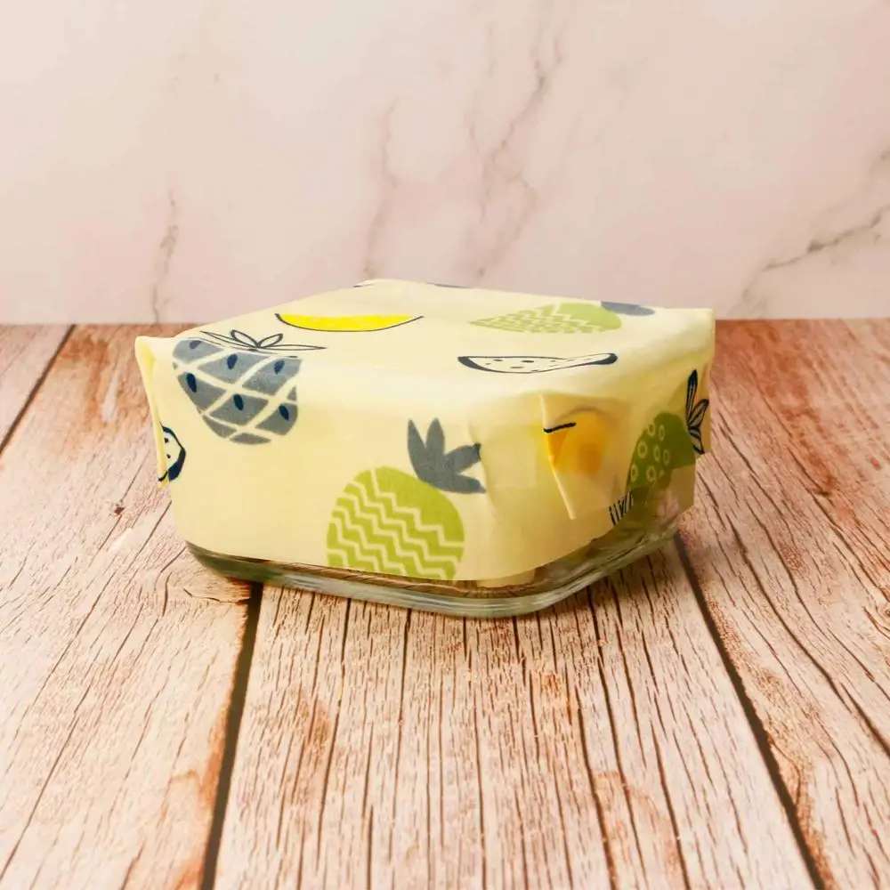 
New Products Sustainable Plastic Free Food Storage Beeswax Food Wraps 