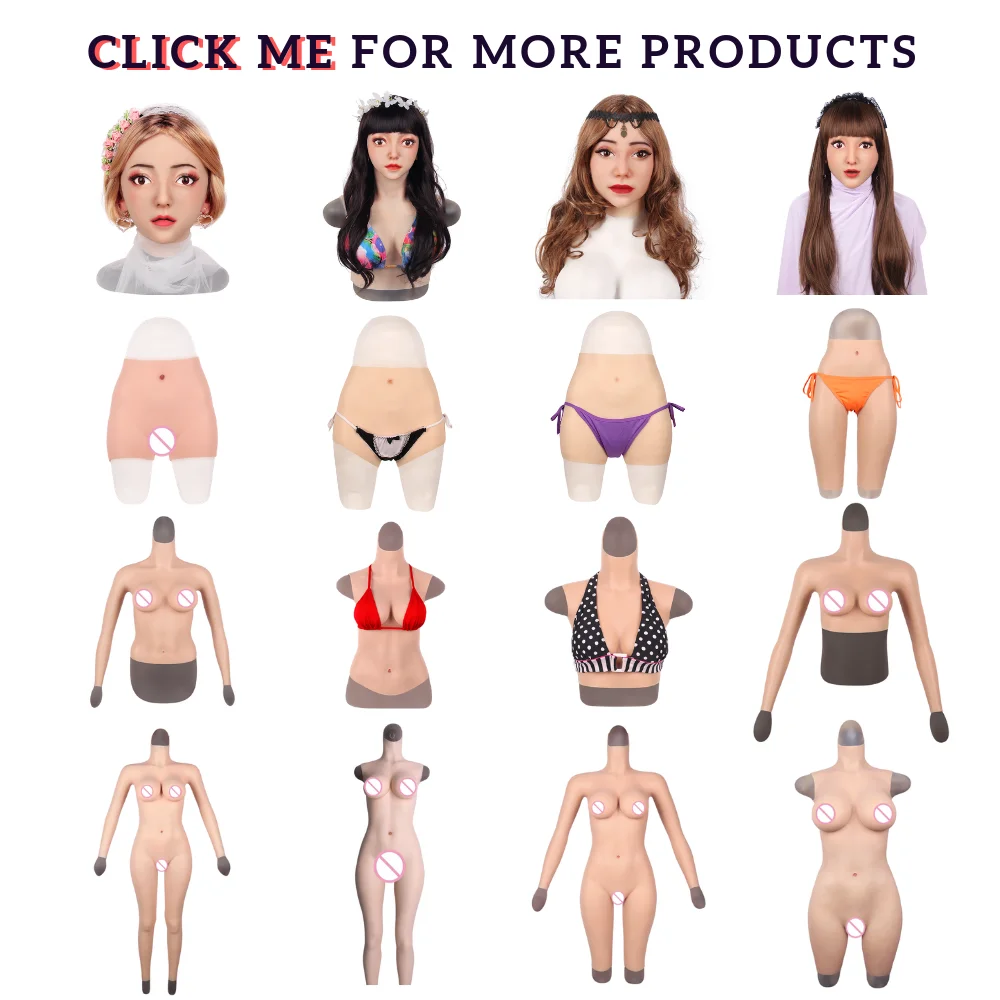 Хэллоуин чашка G половина тела Высокий воротник пригодный для носки Реалистичный искусственный твердый силиконовый боди для груди для шлема