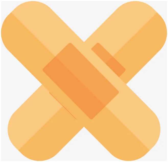 Elastic Fabric Bandage Adhesive Quick Wound Healing Plasters/Waterproof Plastic Band-Aid