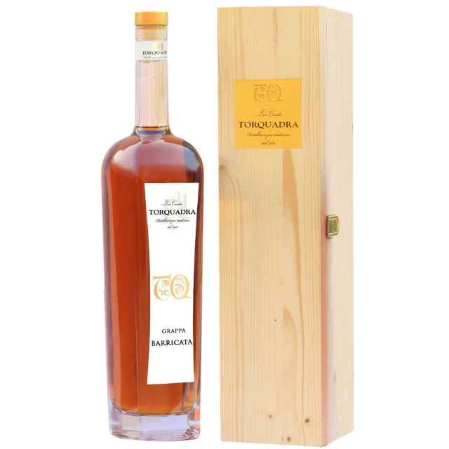 Превосходная Высококачественная итальянская Граппа барриката Макси Магнум с деревянным янтарным ликером виноград полный и элегантный 2 кг Torquadra