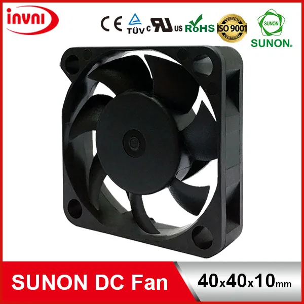 ON SALE SUNON 4010 40x10 40mm 40x40 40x40x10 mm 12V DC Mini Axial Flow High Speed Cooling Fan (EF40101B2-10000-G99)