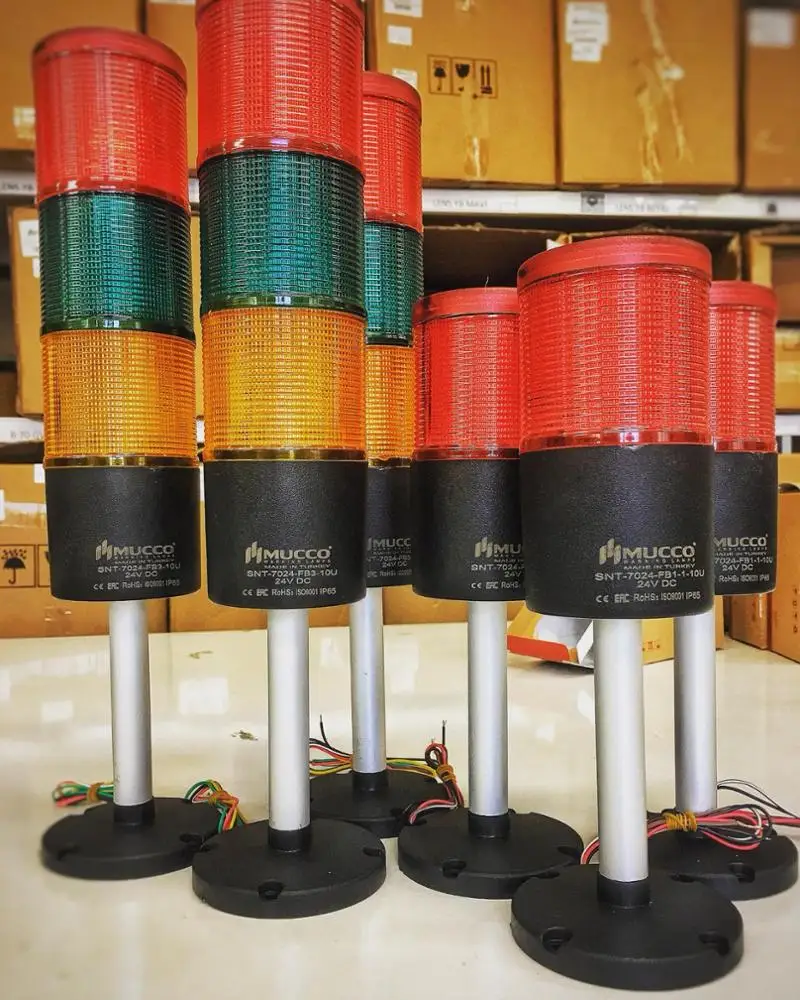 High sound High Light Steady Flashing Rotary Strobing With Buzzer ABS Housing Polycarbonate Lens Signal Tower With One Layer