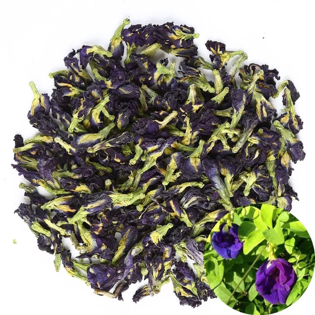 Vietnam Best Product Organic Healthy Slimming Dried Butterfly Pea Flower Tea 100g with the Best Price!!!