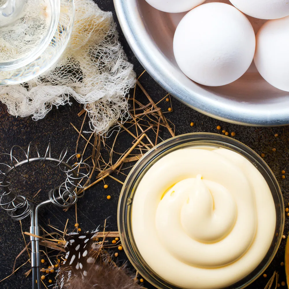 
Mayonnaise sauce Appetito, natural egg products for salad 
