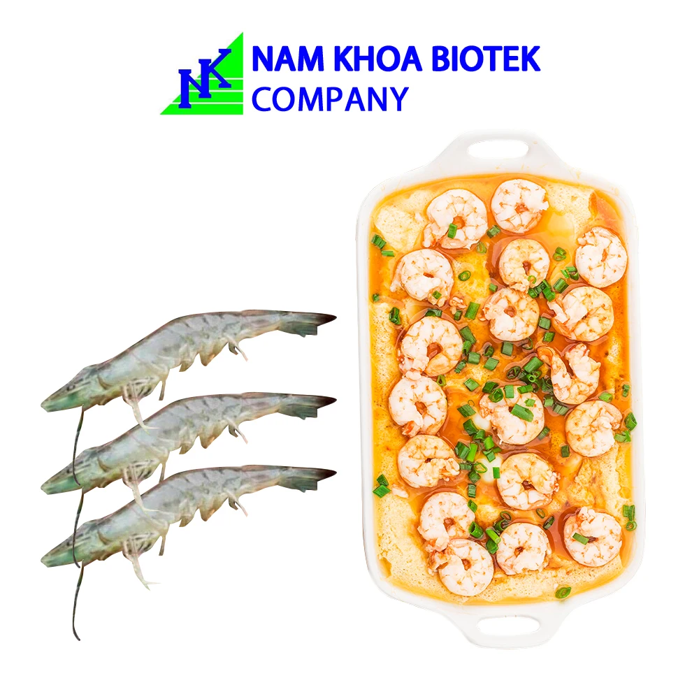 Вьетнамский производитель бренд замороженных белых креветок с ракушками морепродукты экспорт из Вьетнама