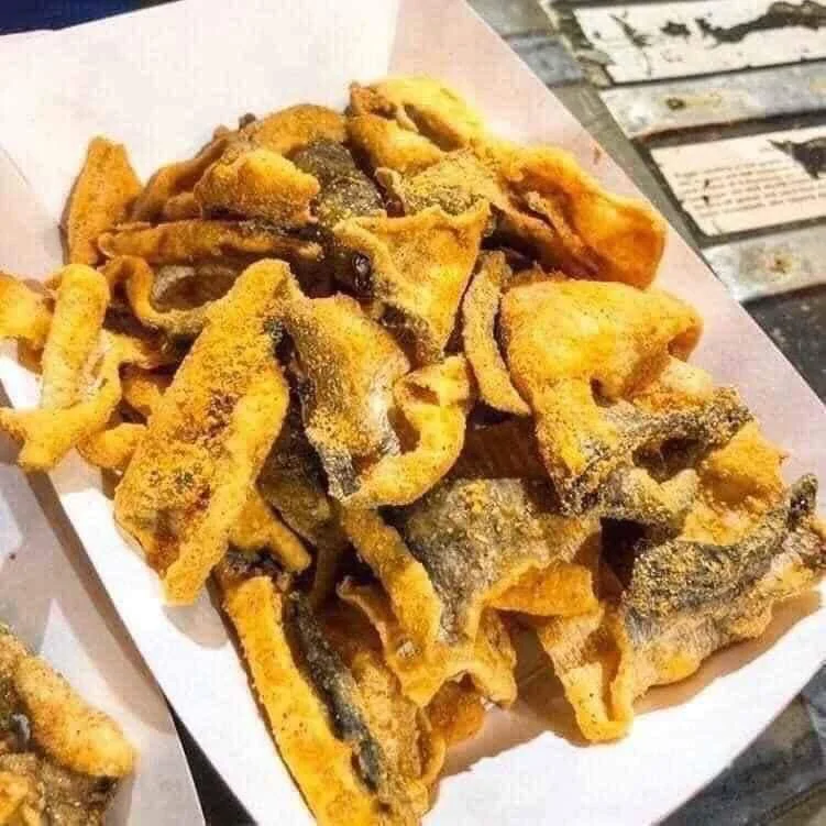  Закуска из жареной лосося с солью яичный желток-лучший вкус Вьетнама-мисс элаин + 84 375 431 541 (WhatsApp)